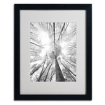Trademark Fine Art 'Recall the Days' 16" x 20" Black Frame Art