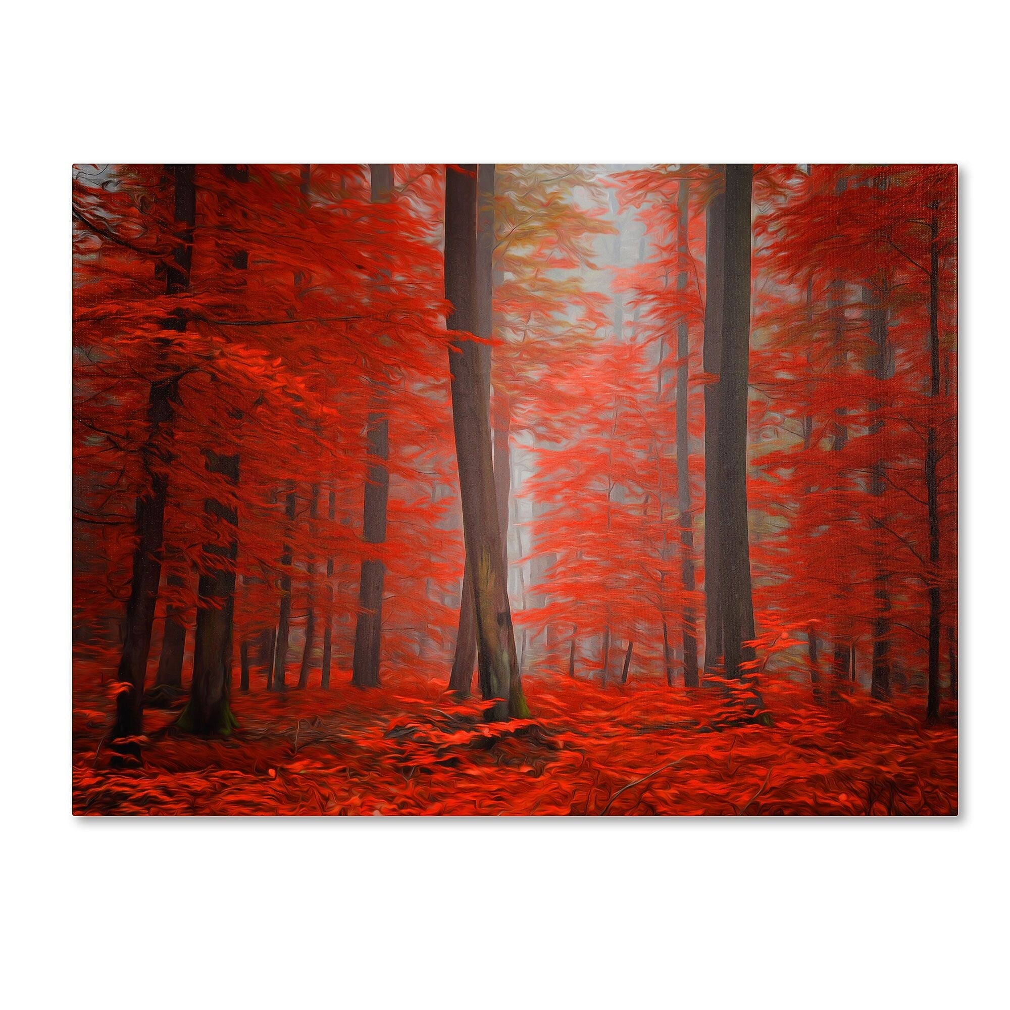 Trademark Fine Art 'Speaking of Tongues' 22" x 32" Canvas Art