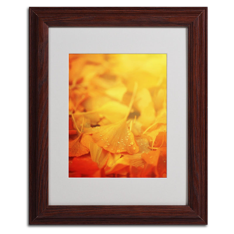 Trademark Fine Art 'Thinking Bubble' 11" x 14" Wood Frame Art
