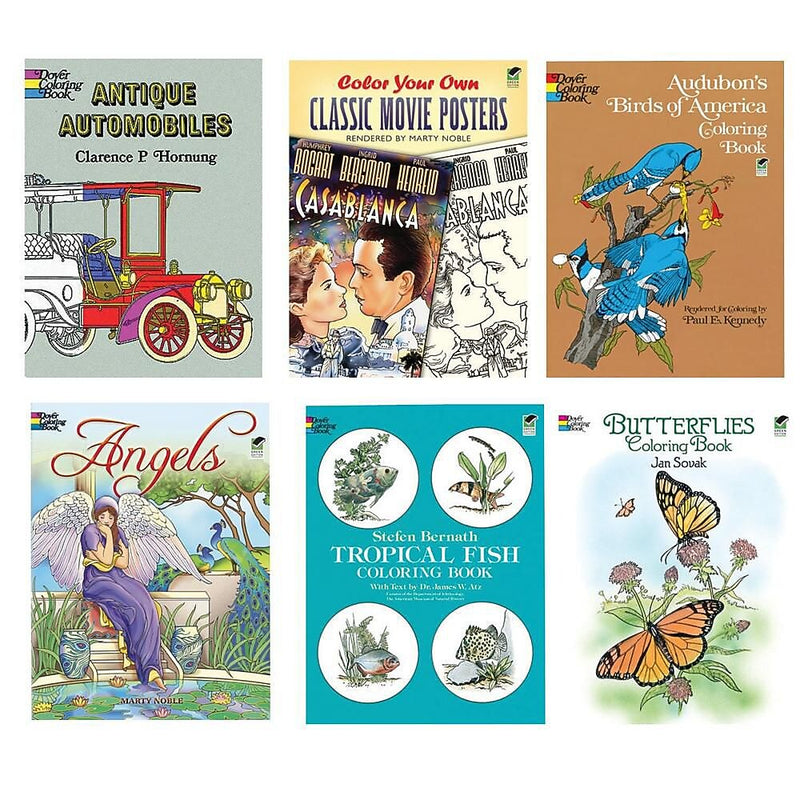 S&S Coloring Book Set, 6/Pack