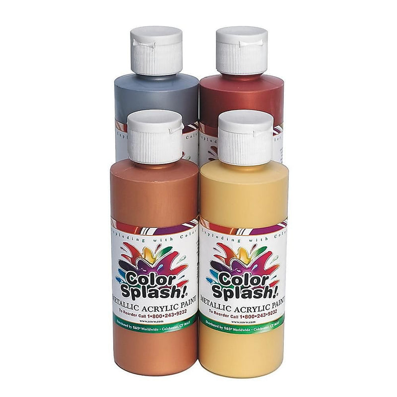 Color Splash® 8 oz. Metallic Acrylic Paint