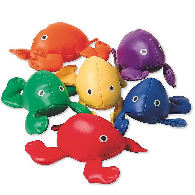 Spectrum™ 5 3/4" x 4 1/4" Frog Bean Bags, 6/Set