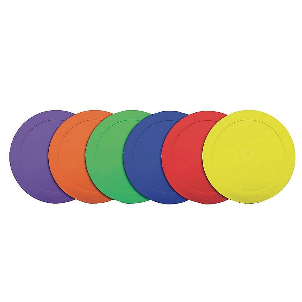 Spectrum 9" Circles Poly Markers, 6/Set