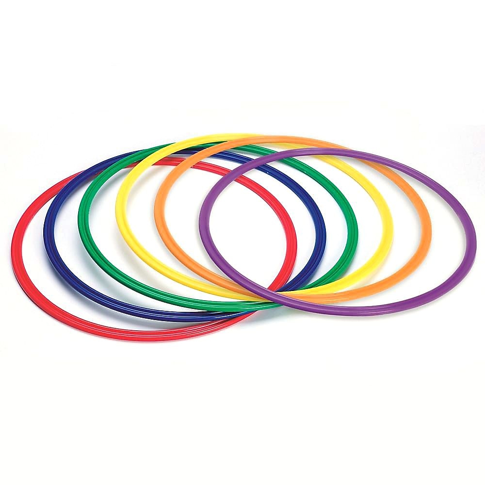 Spectrum™ 36" Flat Hula Hoops Set