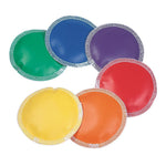 Spectrum 4" Vinyl Round Bean Bags, 12/Pack (W9766)