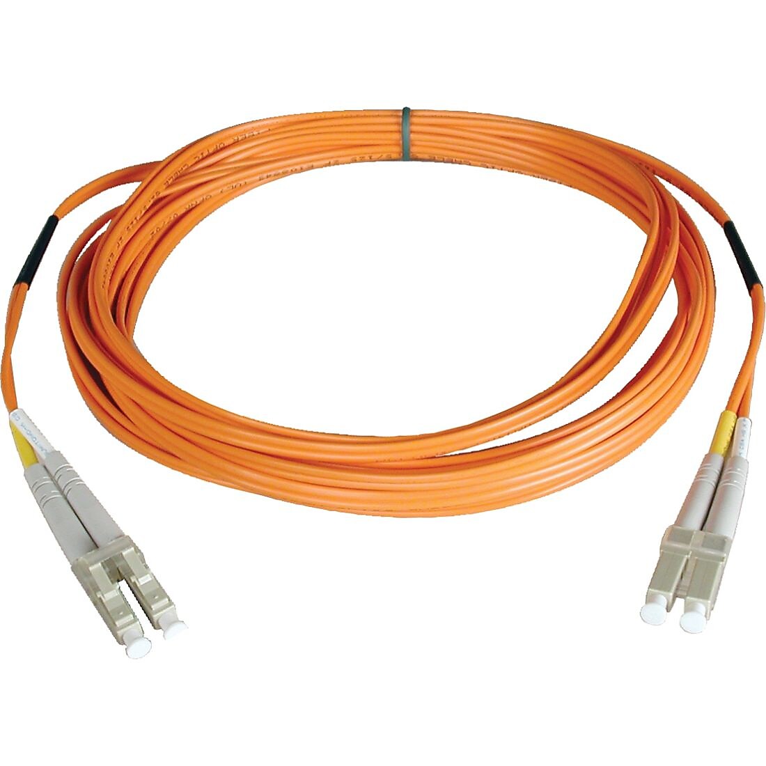 Tripp Lite 10' Fiber Optic LC/LC Duplex Patch Cable, Orange