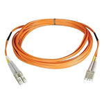 Tripp Lite 3' Duplex MMF LCM to LCM Riser Patch Cable, Orange