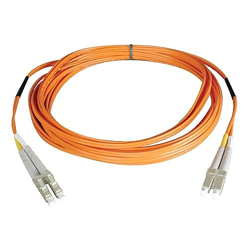 Tripp Lite 3' Duplex MMF LCM to LCM Riser Patch Cable, Orange