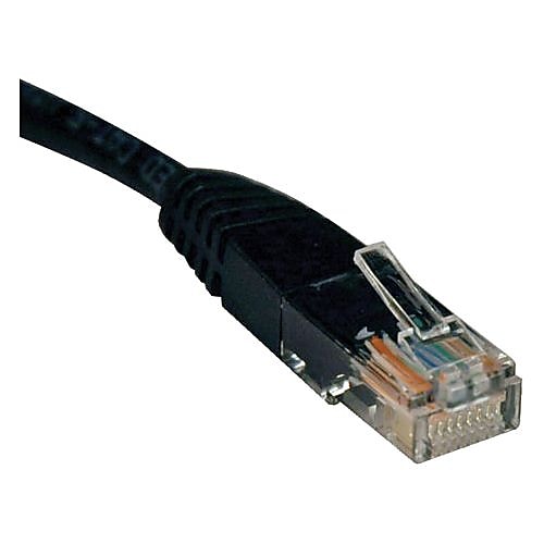 Tripp Lite N002-004-BK 4' CAT-5e RJ-45 Molded Patch Cable, Black