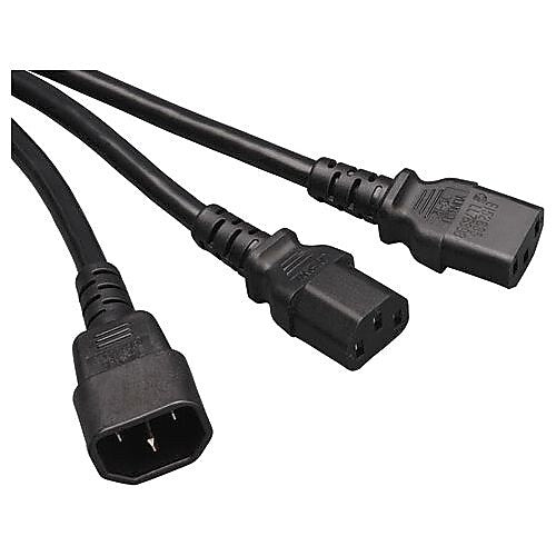 Tripp Lite P004-006-2C13 6' AC Power Extension Splitter Cable, Black12