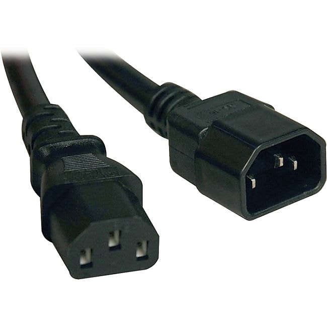 Tripp Lite P004-015 15' Power Extension Cord, Black