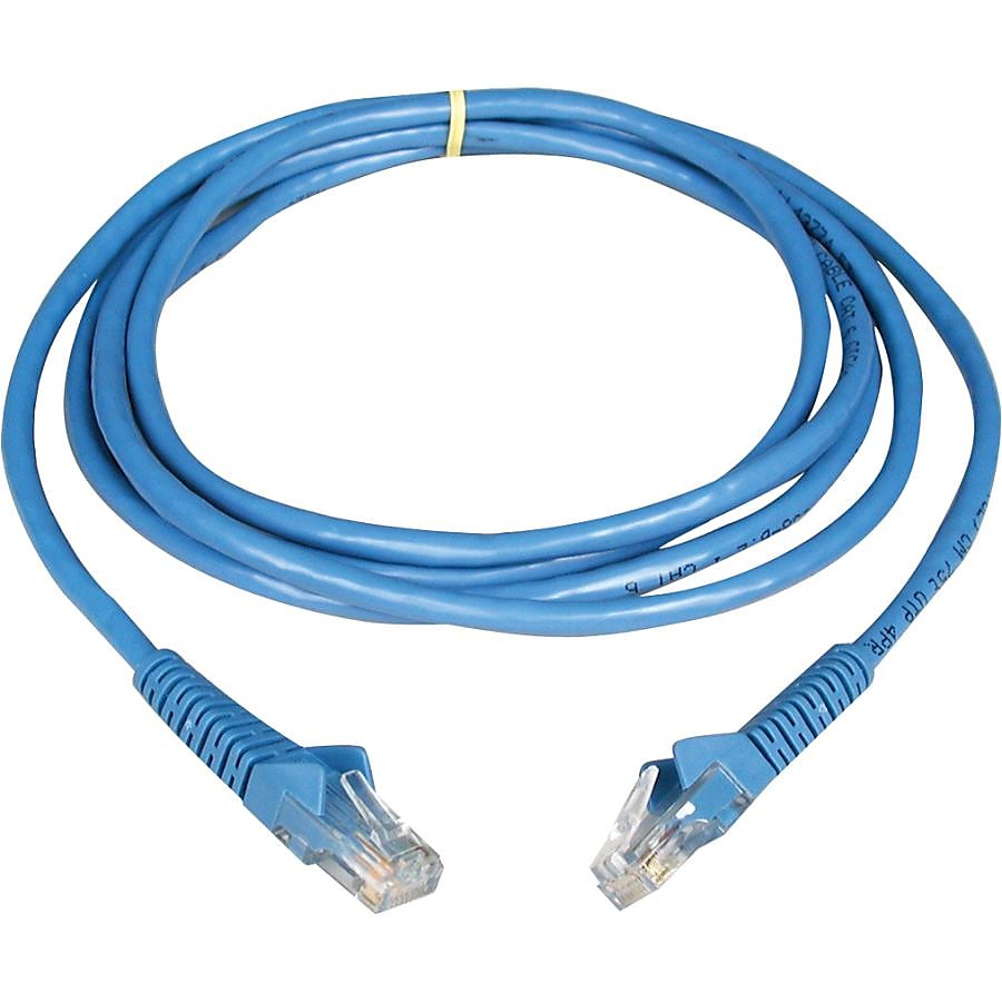 Tripp Lite 10' Cat6 RJ45/RJ45 Snagless Molded Patch Cable, Blue