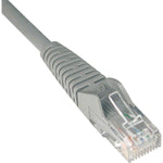 Tripp Lite 5' Cat6 RJ45/RJ45 Snagless Molded Patch Cable, Gray