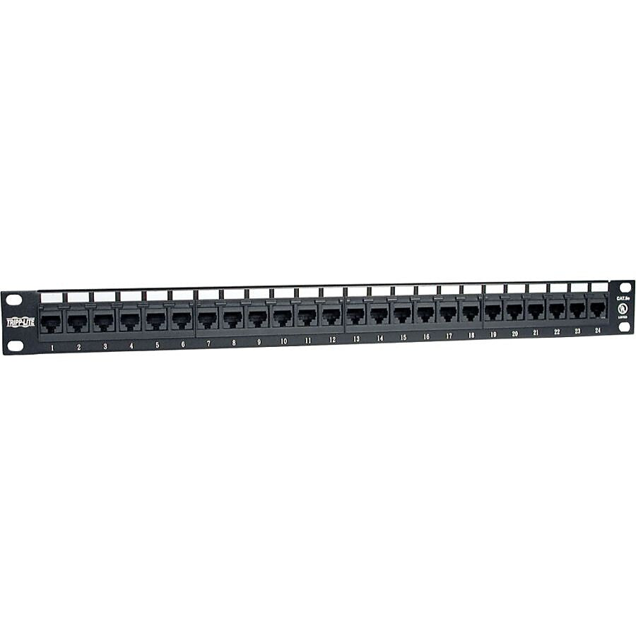 Tripp Lite N252-024 24-Port Cat6 1U Rack Mount Patch Panel