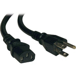 Tripp Lite P006-001 1' NEMA 5-15P to IEC-320-C13 Power Cord, Black