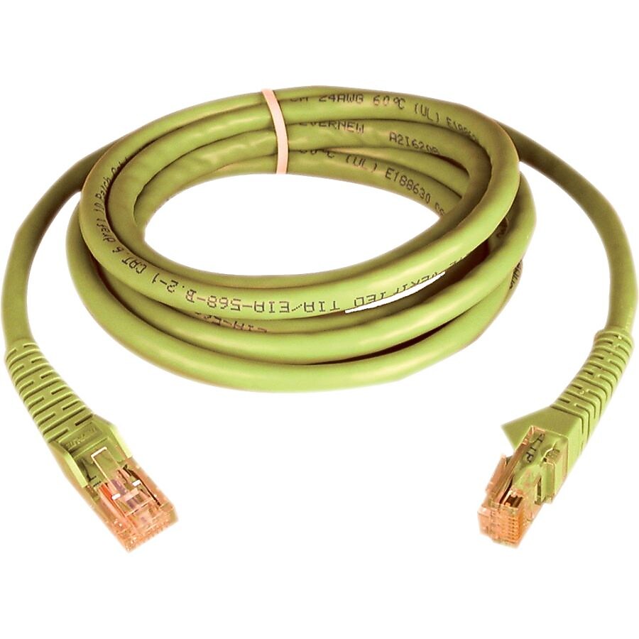 Tripp Lite N201-007-YW 7' CAT-6 Patch Cable, Yellow