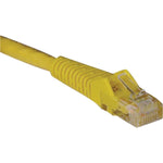 Tripp Lite N201-010-YW 10' CAT-6 Gigabit Snagless Molded Patch Cable, Yellow