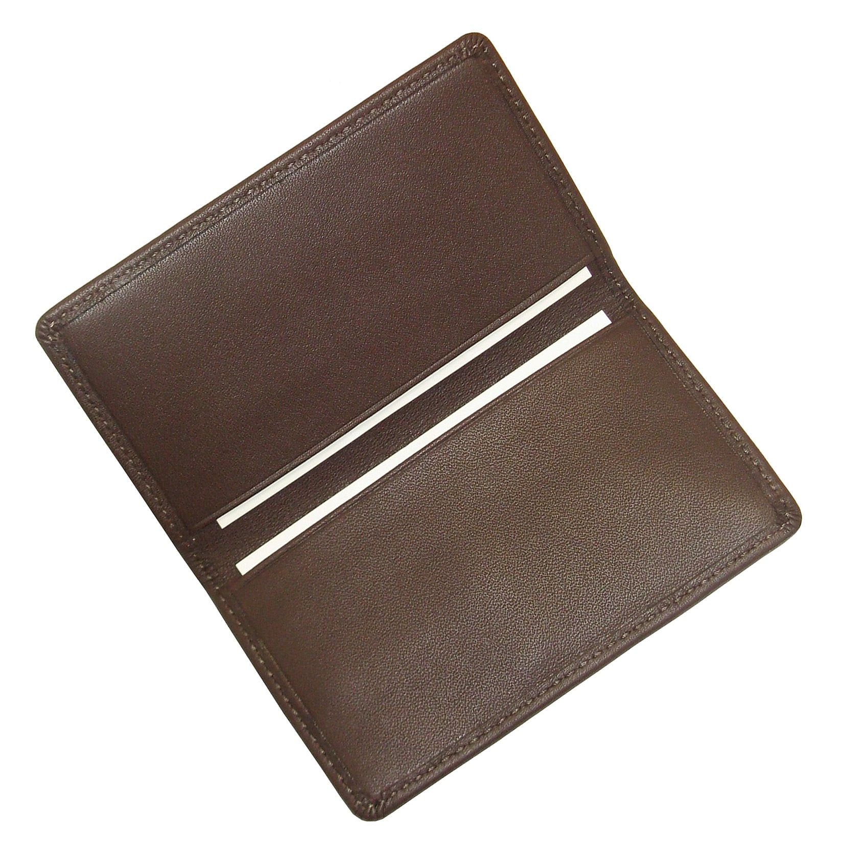Royce Leather Business Card Case, Coco