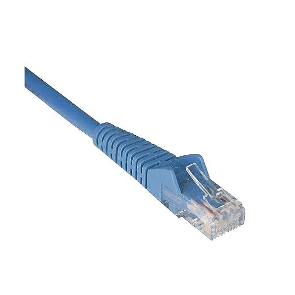 Tripp Lite N201-015-BL 15' CAT-6 Gigabit Snagless Molded Patch Cable, Blue