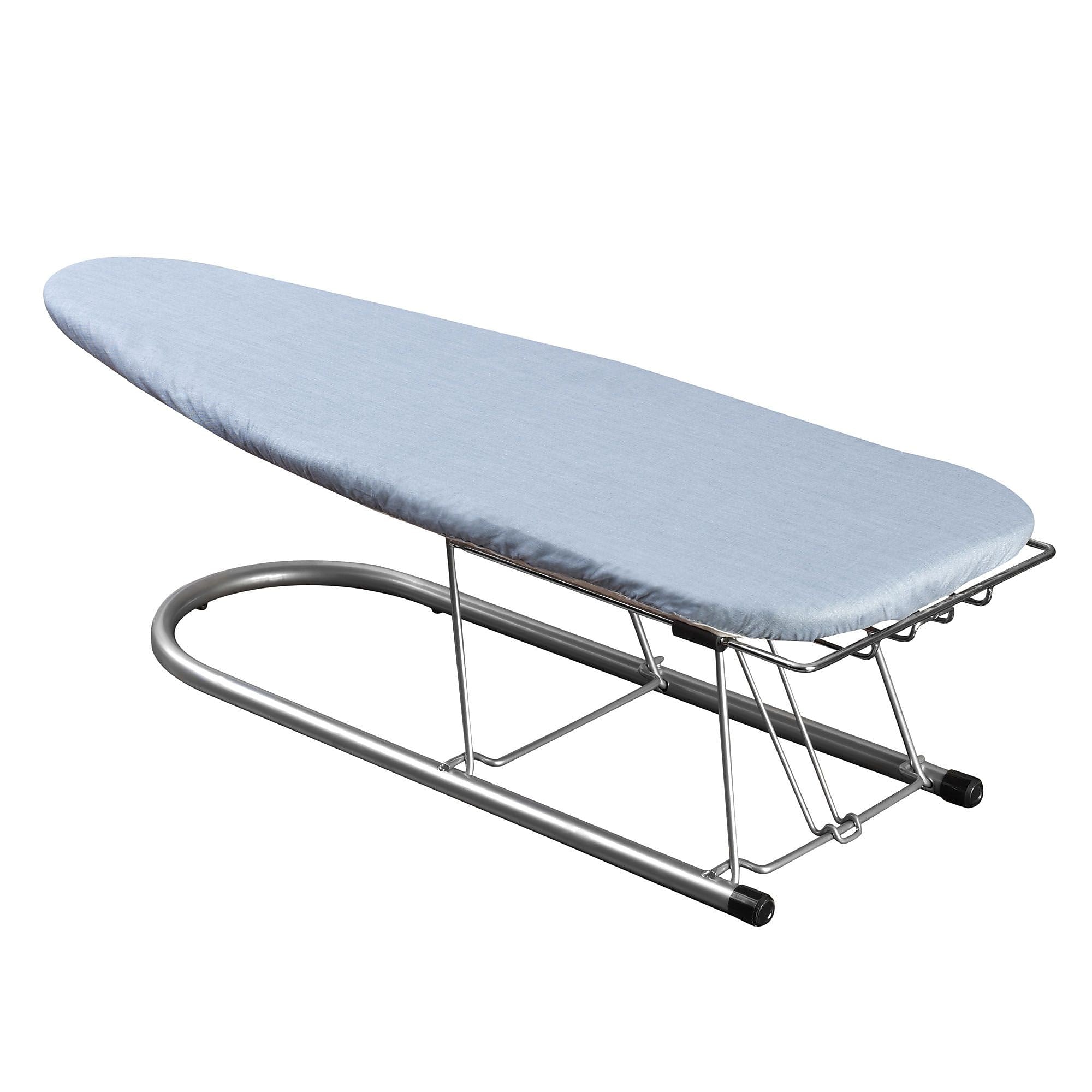 Household Essentials Table Top Ironing Board Cover and Pad, 12 1/2"W x 33"L, Blue (1209)