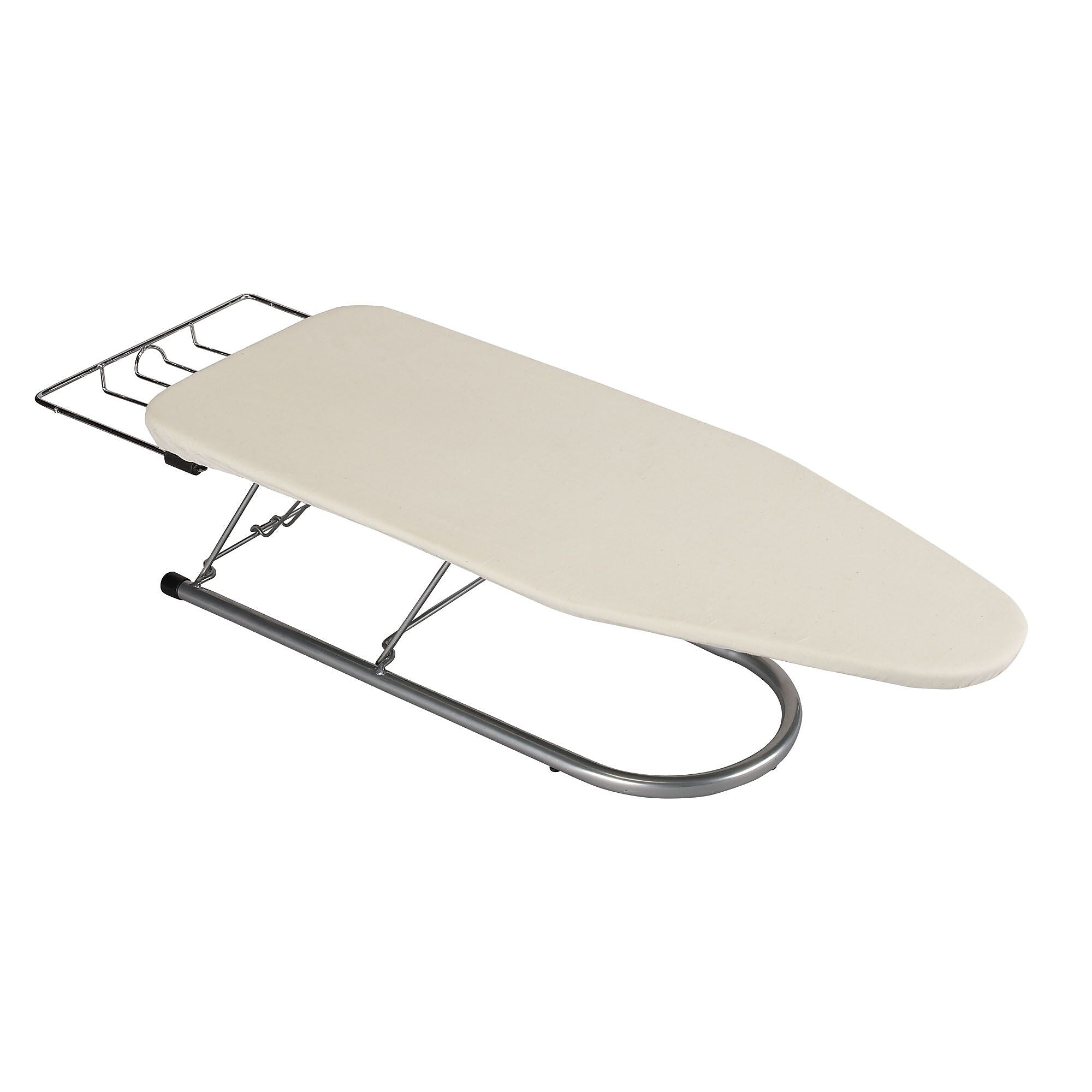 Household Essentials Ultra Plus Steel Mesh Table Top Ironing Board, Satin Silver