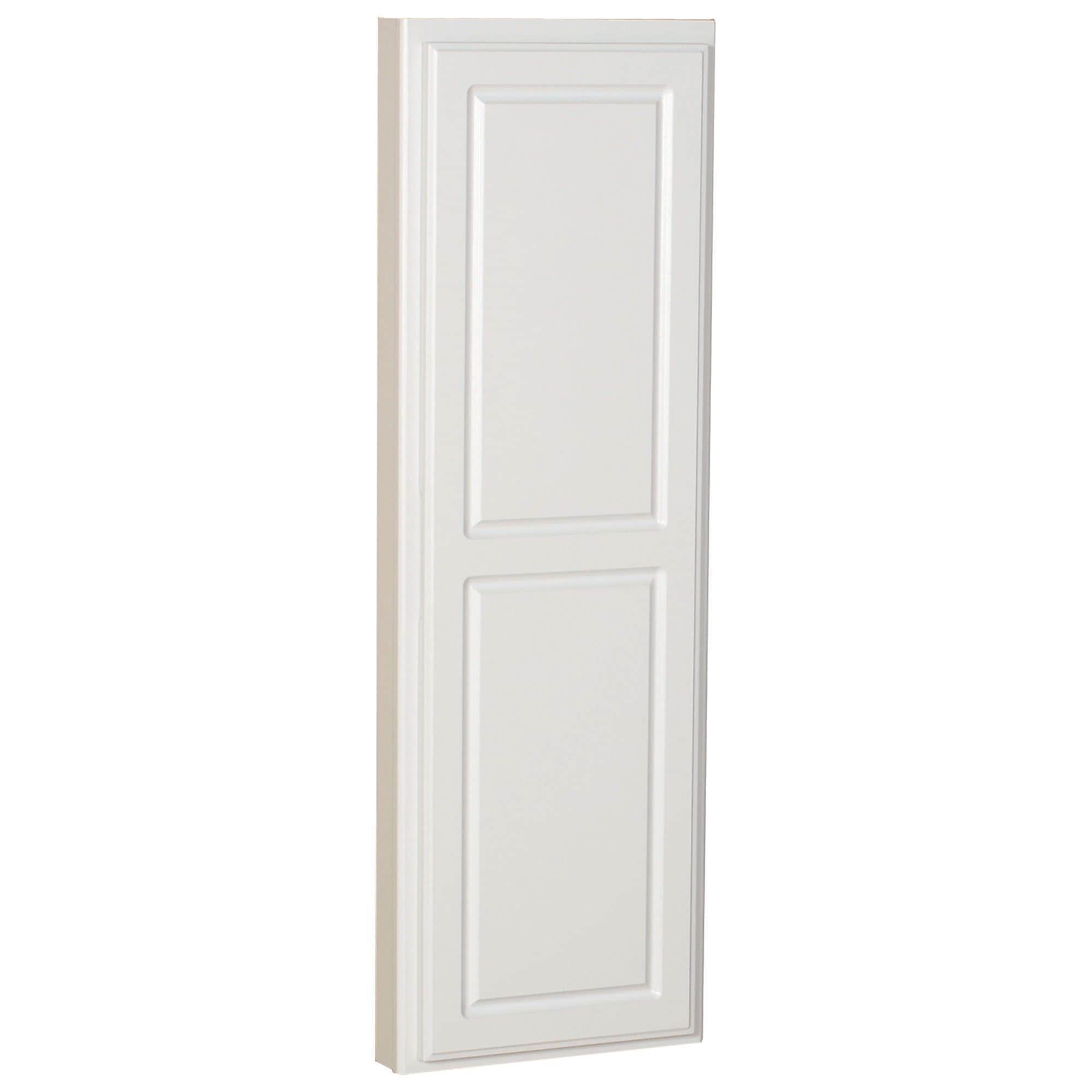 Household Essentials Stow Away In-Wall Ironing Board, White (18100-1)