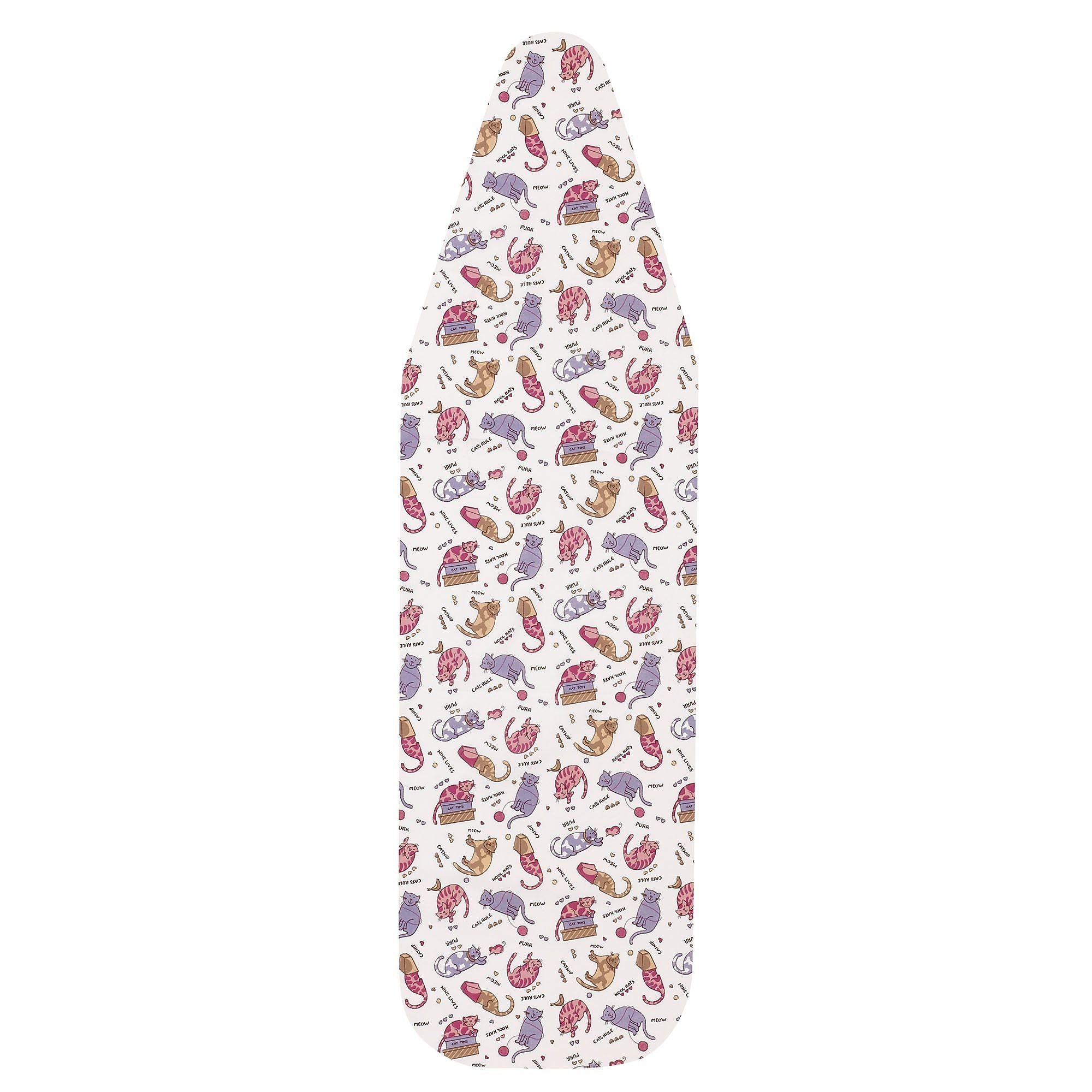 Household Essentials Deluxe Replacement Kool Kats Ironing Board Cover & Pad, 18"W x 58.5"L (2001-25)