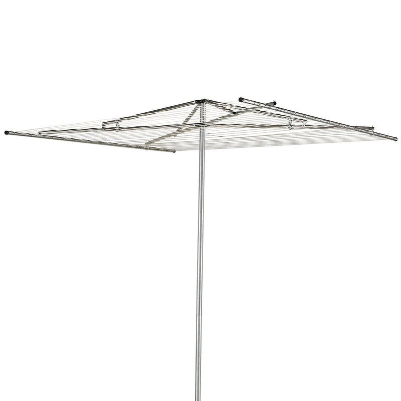 Household Essentials Expandable Aluminum Clothesline, Silver (3000)