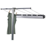 Household Essentials 3-Piece Post Steel Clothesline, Silver (42-0)