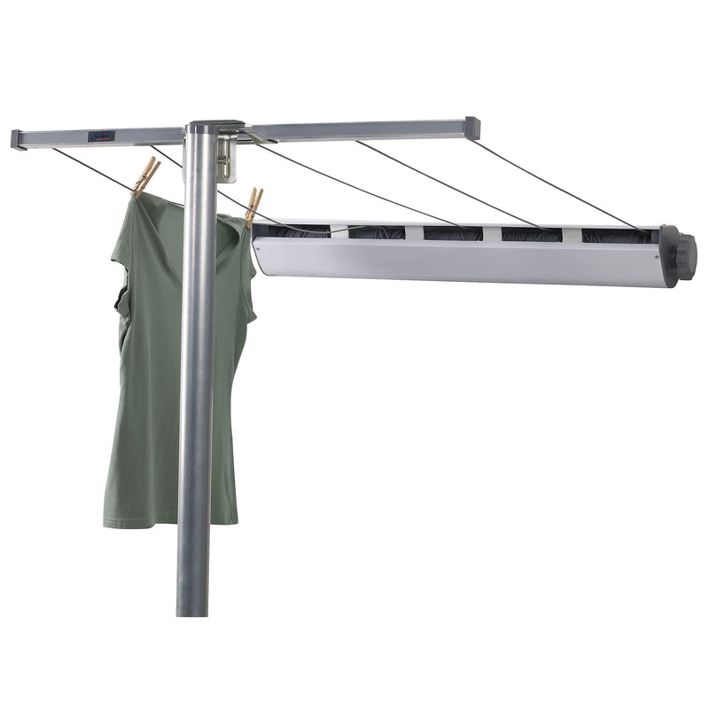 Household Essentials 3-Piece Post Steel Clothesline, Silver (42-0)