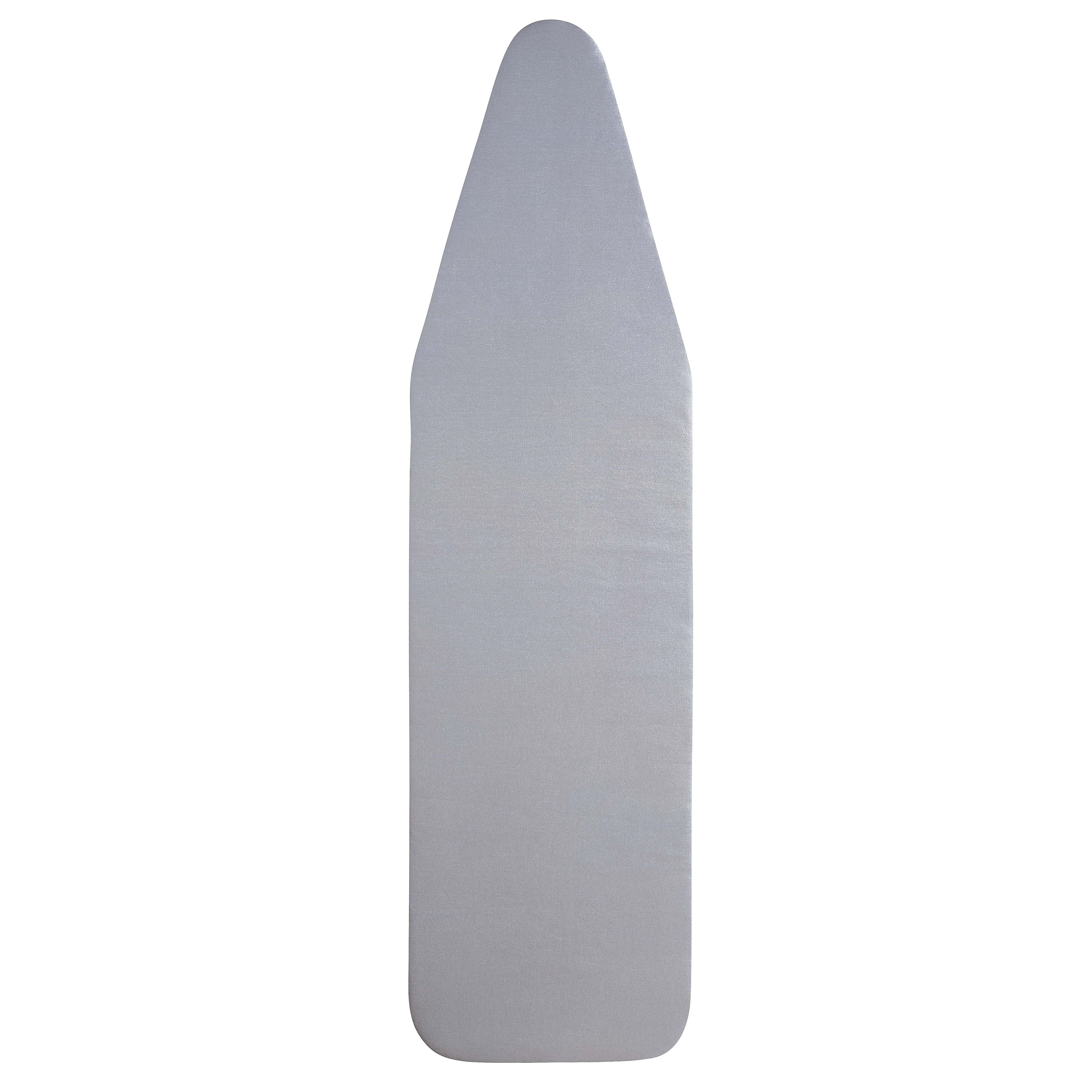 Household Essentials Ironing Board Cover and Pad, 18"W x 58.5"L, Silver (81009)