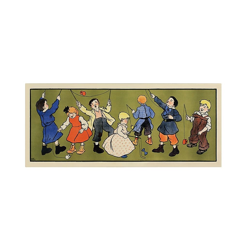 Trademark Fine Art 'Children's Panel - Boys' 20" x 47" Canvas Art