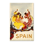 Trademark Fine Art 'Spain - Women Dancing' 22" x 32" Canvas Art