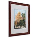 Trademark Fine Art 'Palermo' 16" x 20" Wood Frame Art