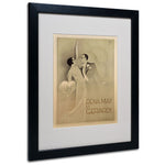 Trademark Fine Art 'Rena May Et Gerardy' 16" x 20" Black Frame Art