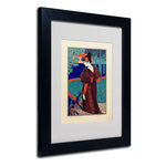Trademark Fine Art 'Rhead' 11" x 14" Black Frame Art