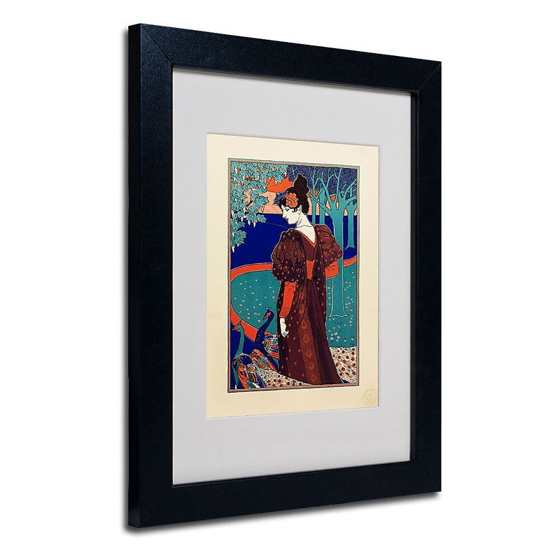 Trademark Fine Art 'Rhead' 11" x 14" Black Frame Art
