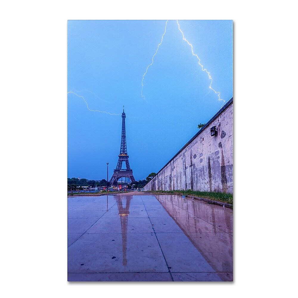 Trademark Fine Art 12" x 19" Wooden Frame Apocalypse Day