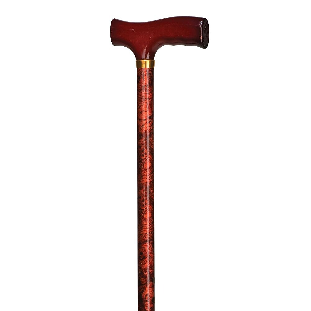 Briggs Healthcare Cane Derby Handle Copper Swirl, Aluminum (502-1351-9914)
