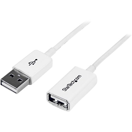 StarTech 9.84' USB 2.0 A/A Extension Cable, White