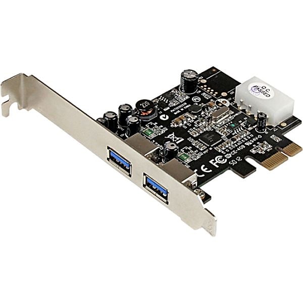 StarTech 2 Port PCI Express SuperSpeed USB 3.0 Adapter Card With UASP Support (PEXUSB3S25)