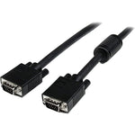 StarTech 30' HD15M to HD15M Coax High Resolution Monitor VGA Cable, Black