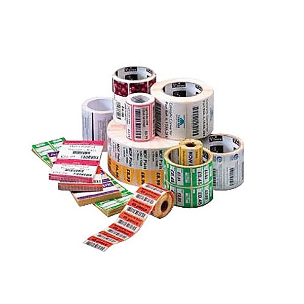 Zebra PolyPro 1000 Thermal Label, 4" x 6", White