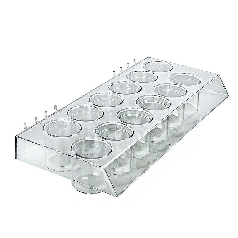 Azar Displays 12-Cup Molded Display Tray, 2/Pack (225579)