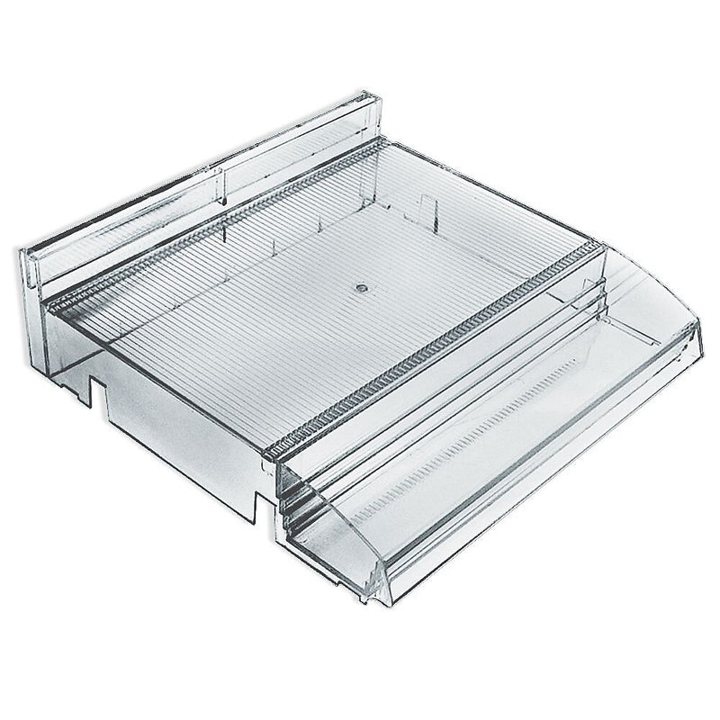 Azar Displays Modular Adjustable Plastic Cosmetic Tray with Tester Tray, 2/Pk