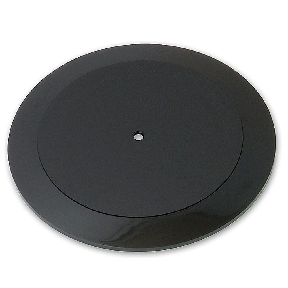 Azar Displays 15" Plastic Revolving Display Sloped Base Black