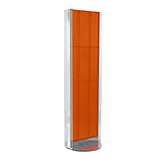 Azar Displays 16" x 60" Pegboard Floor Stand Orange