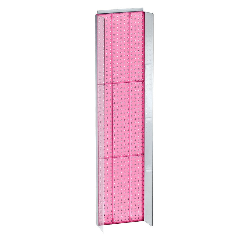 Azar Displays 14" x 60" Pegboard Powerwing Display, Pink (700354-PNK)