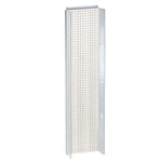 Azar Displays 14" x 60" Pegboard Powerwing Display, White (700354-WHT)