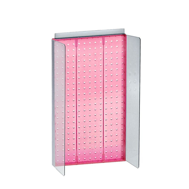 Azar Displays 13.5" x 22" Pegboard Powerwing Display, Pink (700355-PNK)